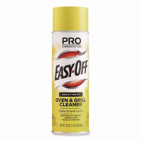 Professional Easy-Off® Oven and Grill Cleaner, Unscented, 24 oz Aerosol Spray 62338-85261